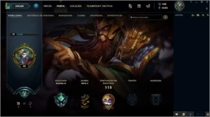 PLATINA 3 - Pra vender logo - League of Legends LOL