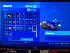Fortnite acount with especial skins