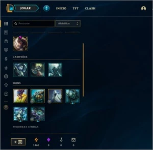 Conta Mestre LoL - League of Legends