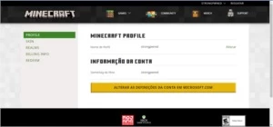 CONTA DE MINECRAFT ORIGINAL (Full Acesso)