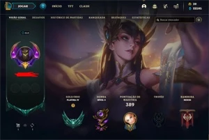 Conta main Lol e valorant - League of Legends