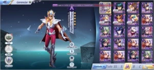 CONTA SAINT SEIYA AWAKENING, 12 Rank S, fora os Repetidos SSA