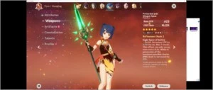 [NA] AR38 18 CHARS (INCL.5⭐VENTI/KLEE/MONA) WEAPONS 5⭐ - Genshin Impact