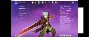 [NA] AR38 18 CHARS (INCL.5⭐VENTI/KLEE/MONA) WEAPONS 5⭐ - Genshin Impact