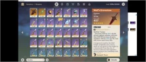 [NA] AR38 18 CHARS (INCL.5⭐VENTI/KLEE/MONA) WEAPONS 5⭐ - Genshin Impact