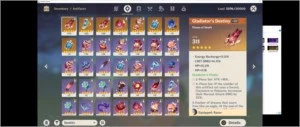 [NA] AR38 18 CHARS (INCL.5⭐VENTI/KLEE/MONA) WEAPONS 5⭐ - Genshin Impact