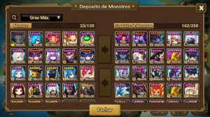 Conta End Game (C2/C1/C1) Com Nat Ld E + - Summoners War