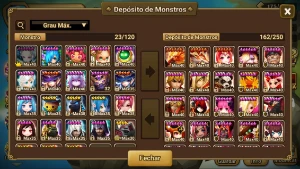 Conta End Game (C2/C1/C1) Com Nat Ld E + - Summoners War