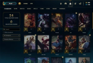 Unranked lv 27 com Kayle Juiza e Singed Pelotão Riot (raras) - League of Legends LOL