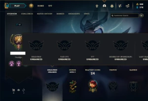 Unranked lv 27 com Kayle Juiza e Singed Pelotão Riot (raras) - League of Legends LOL