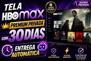Tela Hbo Max Stardand + Lucro Garantido! - Assinaturas e Premium