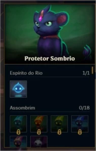 CONTA PLATINA IV 74 CHAMPION 20 SKIN - League of Legends LOL