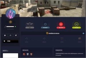 Conta de CS:GO |LvL 20 na Gamersclub - Counter Strike