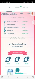 Conta Pokemon GO Level 47