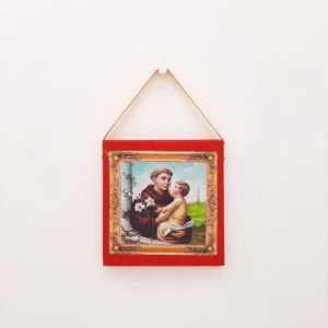 Quadrinho Santo Antônio Feltro Vm - Artesanato e Personalizados