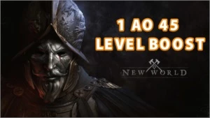 NEW WORLD - ⚔️ ⚡ 1-45 POWER LEVEL ⚡ - TODOS OS SERVIDORES