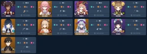 Conta Genshin - AR 60 - Quase todos os personagens - Genshin Impact