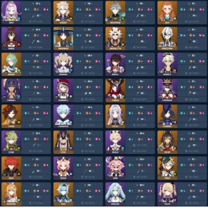 Conta Genshin - AR 60 - Quase todos os personagens - Genshin Impact