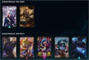 CONTA LOL PLATINA 3 - League of Legends