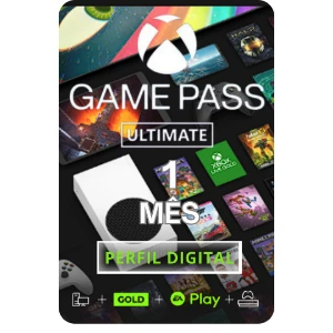 Xbox Game Pass Ultimate 1 Mes - CONTA SÓ SUA - Gift Cards