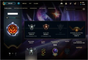 Conta prata 4 com 103 skins e 88 champs - League of Legends LOL