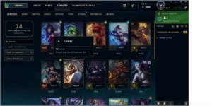Conta plat 3 69 pdl 60% win rate clicar para mais info 30R$! - League of Legends LOL