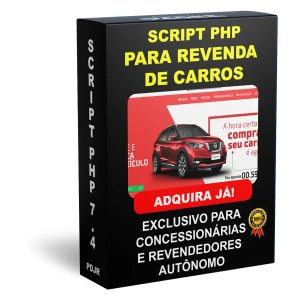 Script para Revenda de Carros Php 7.4 - Outros