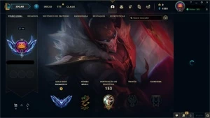 CONTA LEAGUE OF LEGENDS DIAMANTE 4 LOL