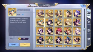 Saintseiya Awakening A-139 + 800 Gemas Avançadas - Saint Seiya Awakening SSA