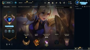 Conta lol - 865 Skins (5 Ult., 22 Prest., 10 Vit.) - Ouro IV - League of Legends