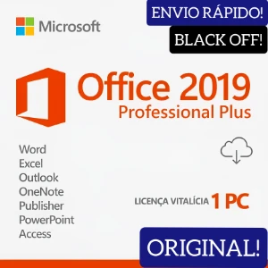 Office 2019 Professional Plus Vitalício - NF - Softwares e Licenças