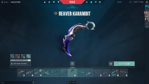 Conta Valorant Xenohunter Karambit Saqueadora Prelúdio e mt+