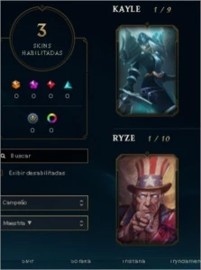 Conta de league of legends- 27 campeões 3 skins kayle juiza LOL