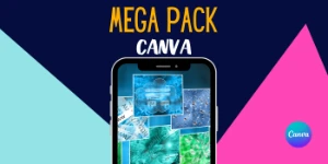 MEGA PACK CANVA - diversas artes prontas - Digital Services