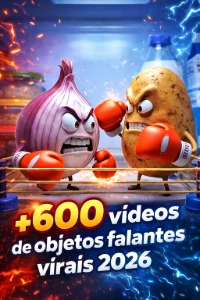 +600 videos de objetos falantes virais 2026