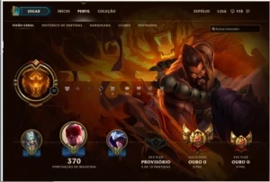 CONTA GOLD II - League of Legends LOL