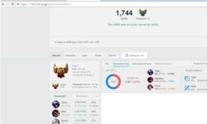 CONTA GOLD II - League of Legends LOL