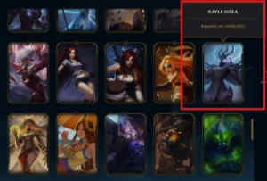 Conta League of Legends Full Acesso - Kayle Juiza LOL