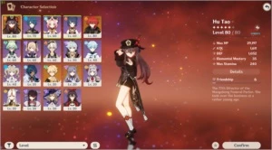 [NA] Hu Tao C1 + Staff of Homa, Diluc, Keqing | AR 47 - Genshin Impact