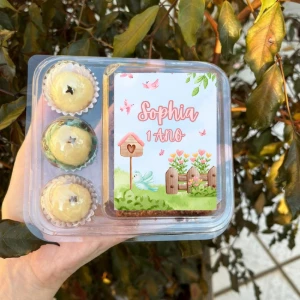 70 Adesivos Personalizados 6x9cm para Bolo - Sem Recorte - Artesanato e Personalizados