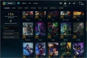 Conta prata 4 com 53 champs e 15 skins ( MAIN JG ) - League of Legends LOL