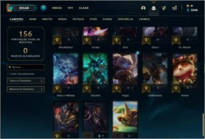 Conta prata 4 com 53 champs e 15 skins ( MAIN JG ) - League of Legends LOL
