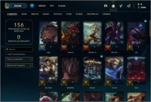 Conta prata 4 com 53 champs e 15 skins ( MAIN JG ) - League of Legends LOL