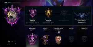 Conta mestre 402 PDL SOLOQ - League of Legends LOL