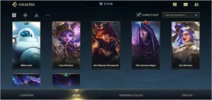 Conta LOL nível 30+ Gold IV + Wild Rift Esmeralda 1 - League of Legends