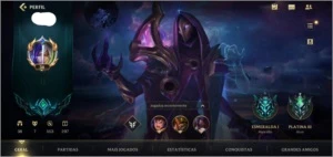 Conta LOL nível 30+ Gold IV + Wild Rift Esmeralda 1 - League of Legends