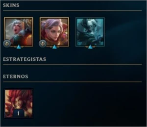 Conta LOL nível 30+ Gold IV + Wild Rift Esmeralda 1