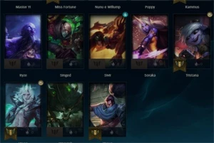 Conta gold 4(MMR ALTO) - League of Legends LOL