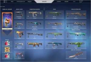 Conta Valorant, Platina com MUITAS skins +BETA