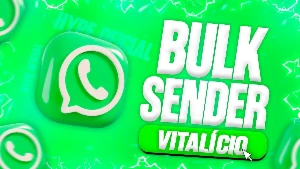 🛒 • Bulk Sender Mobile Automação (Vitalício+Revenda) 🟢 - Others